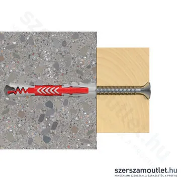 FISCHER Red-Box DUOPOWER Műanyag dübel készlet [280db/doboz] [1db] (535973)