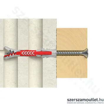 FISCHER Red-Box DUOPOWER Műanyag dübel készlet [280db/doboz] [1db] (535973)