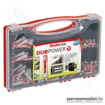 FISCHER Red-Box DUOPOWER Műanyag dübel készlet [280db/doboz] [1db] (535973)