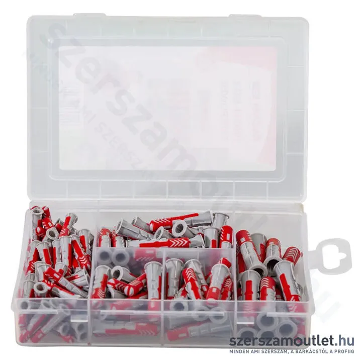 FISCHER Profi-Box DUOPOWER Műanyag dübel készlet [132db/doboz] [1db] (538621)