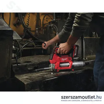 MILWAUKEE M18 GG-0 Akkus zsírzópisztoly (18V) (Akku és töltő nélkül!)