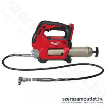 MILWAUKEE M18 GG-0 Akkus zsírzópisztoly (18V) (Akku és töltő nélkül!)