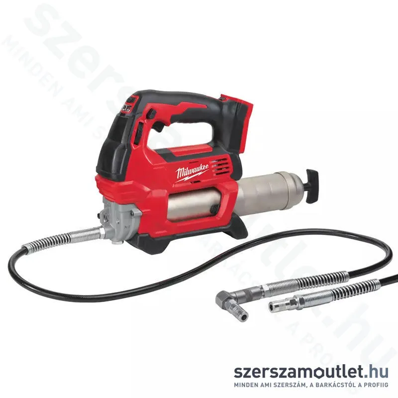 MILWAUKEE M18 GG-0 Akkus zsírzópisztoly (18V) (Akku és töltő nélkül!)