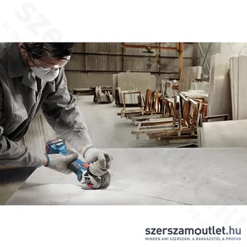 BOSCH GWS 18V-10 Akkus sarokcsiszoló szénkefementes (18V/125mm) (Akku és töltő nélkül!) (06019J4002)