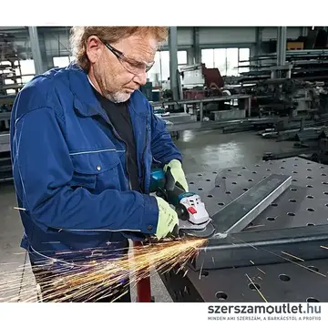BOSCH GWS 18V-10 Akkus sarokcsiszoló szénkefementes, 125mm L-Boxxban (2x5,0Ah/18V) (06019J4004)