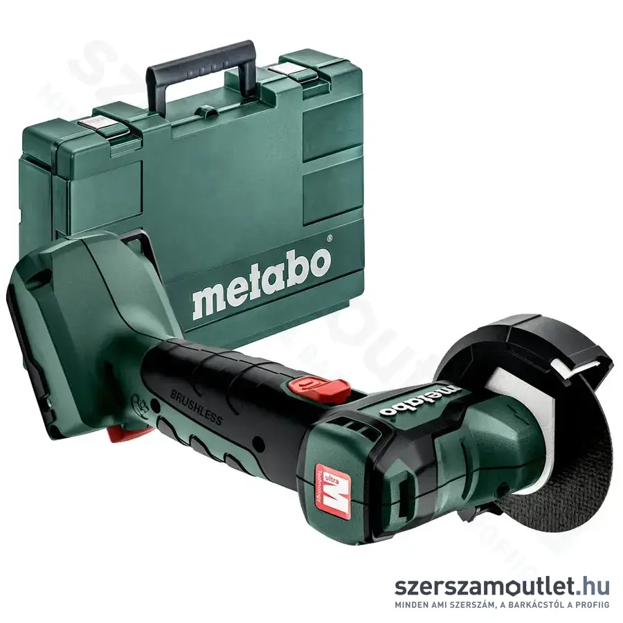 METABO PowerMaxx CC 12 BL Akkus sarokcsiszoló kofferben (12V/76mm) (Akku és töltő nélkül!)