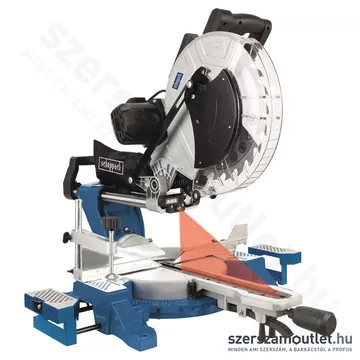 SCHEPPACH HM 140 L Dönthető gérvágó fűrész húzófunkcióval, lézerrel (2000W/305mm)