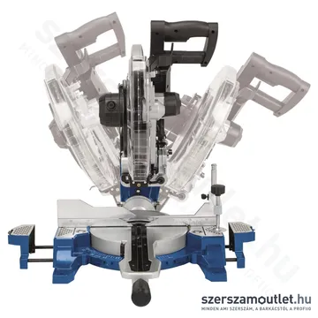 SCHEPPACH HM 140 L Dönthető gérvágó fűrész húzófunkcióval, lézerrel (2000W/305mm)