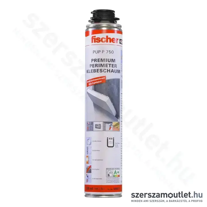 FISCHER PUP P 750 G B2 Egykomponensű ragasztóhab 750ml [1db] (544561)