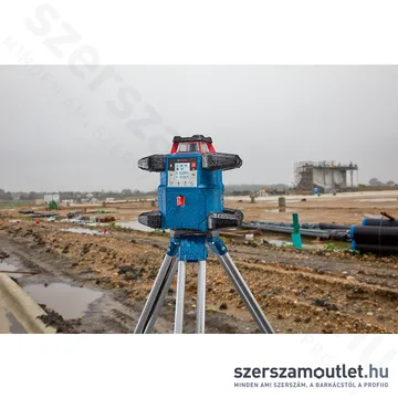 BOSCH GRL 600 CHV Akkus forgólézer + vevő +távvezérlő +állvány +léc +koffer (PIROS) (06159940P5)