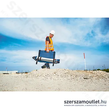 BOSCH GRL 600 CHV Akkus forgólézer + vevő +távvezérlő +állvány +léc +koffer (PIROS) (06159940P5)