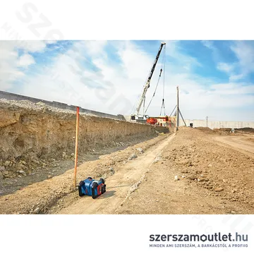 BOSCH GRL 600 CHV Akkus forgólézer + vevő +távvezérlő +állvány +léc +koffer (PIROS) (06159940P5)