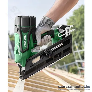 HIKOKI NR1890DBCL-BASIC Akkus szegbelövő szénkefementes, 90mm HITBOXBAN (18V) (Akku és töltő nélkül)
