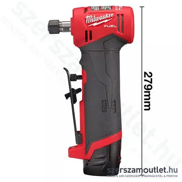 MILWAUKEE M12 FDGA-422B Akkus derékszögű csiszoló (1x2,0Ah/1x4,0Ah/12V) (4933471439)