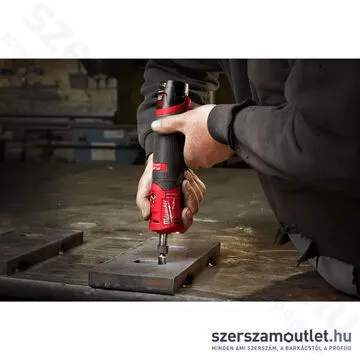 MILWAUKEE M12 FDGS-0 Akkus egyenescsiszoló (12V) (Akku és töltő nélkül!)