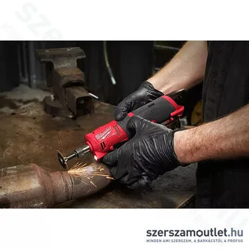 MILWAUKEE M12 FDGS-0 Akkus egyenescsiszoló (12V) (Akku és töltő nélkül!)