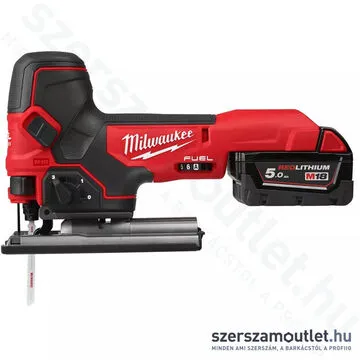 MILWAUKEE M18 FBJS-502X Akkus szúrófűrész szénkefementes, HD kofferben (2x5,0Ah/18V)