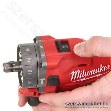 MILWAUKEE M12 FPDXKIT-202X Akkus szénkefementes ütvefúró-csavarozó HD kofferben (2x2,0Ah/12V)