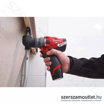 MILWAUKEE M12 FPDXKIT-202X Akkus szénkefementes ütvefúró-csavarozó HD kofferben (2x2,0Ah/12V)