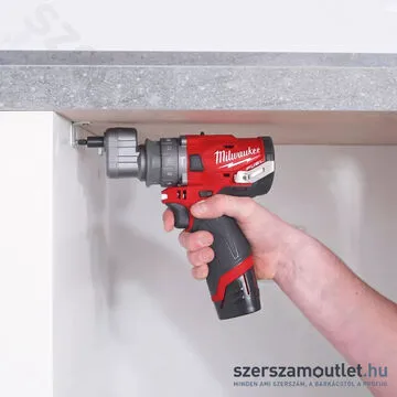 MILWAUKEE M12 FPDXKIT-202X Akkus szénkefementes ütvefúró-csavarozó HD kofferben (2x2,0Ah/12V)