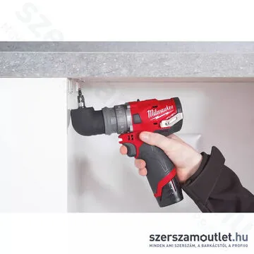 MILWAUKEE M12 FPDXKIT-202X Akkus szénkefementes ütvefúró-csavarozó HD kofferben (2x2,0Ah/12V)