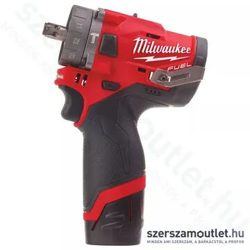 MILWAUKEE M12 FPDXKIT-202X Akkus szénkefementes ütvefúró-csavarozó HD kofferben (2x2,0Ah/12V)
