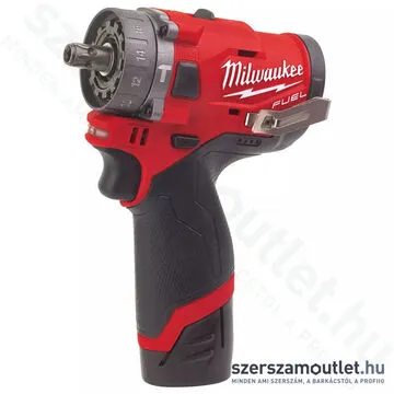 MILWAUKEE M12 FPDXKIT-202X Akkus szénkefementes ütvefúró-csavarozó HD kofferben (2x2,0Ah/12V)