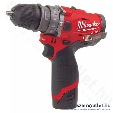 MILWAUKEE M12 FPDXKIT-202X Akkus szénkefementes ütvefúró-csavarozó HD kofferben (2x2,0Ah/12V)