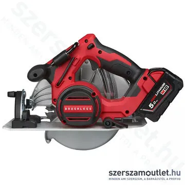 MILWAUKEE M18 BLCS66-502X Akkus körfűrész szénkefementes 190mm, HD kofferben (2x5,0Ah/18V)