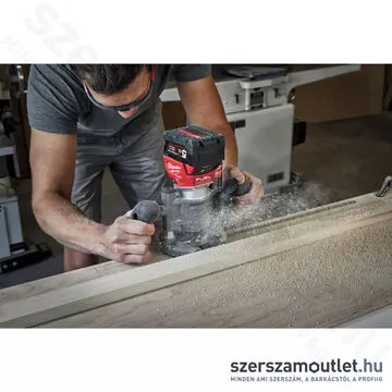 MILWAUKEE M18 FTR-0X Akkus élmaró HD kofferben (18V/6mm) (Akku és töltő nélkül!)