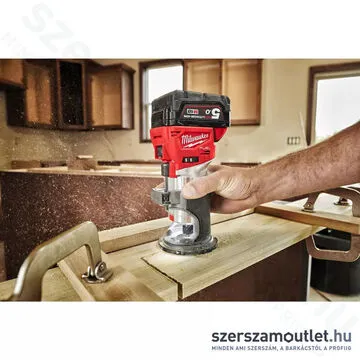 MILWAUKEE M18 FTR-0X Akkus élmaró HD kofferben (18V/6mm) (Akku és töltő nélkül!)