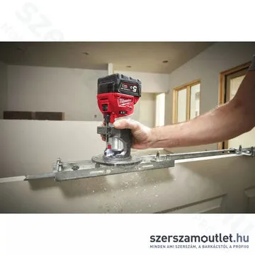 MILWAUKEE M18 FTR-0X Akkus élmaró HD kofferben (18V/6mm) (Akku és töltő nélkül!)