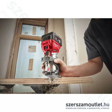 MILWAUKEE M18 FTR-0X Akkus élmaró HD kofferben (18V/6mm) (Akku és töltő nélkül!)