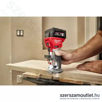 MILWAUKEE M18 FTR-0X Akkus élmaró HD kofferben (18V/6mm) (Akku és töltő nélkül!)