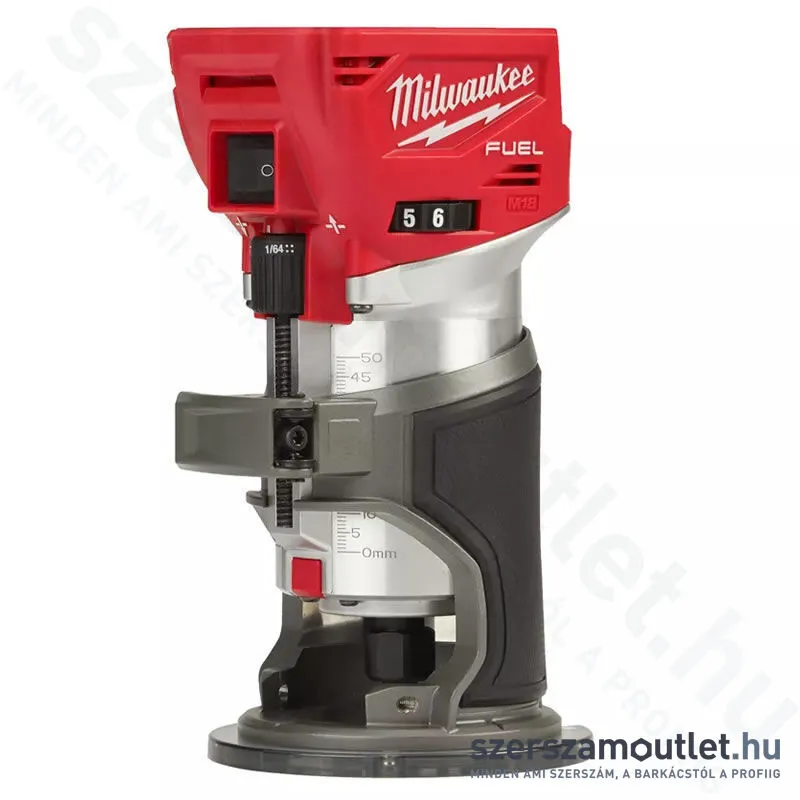 MILWAUKEE M18 FTR-0X Akkus élmaró HD kofferben (18V/6mm) (Akku és töltő nélkül!)
