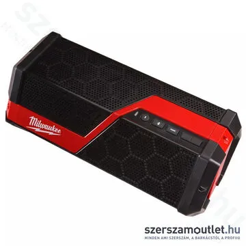 MILWAUKEE M12-18 JSSP-0 BLUETOOTH® Akkus hangszóró (12-18V) (Akku és töltő nélkül!) (4933459275