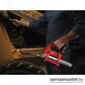 MILWAUKEE M12 GG-401B Akkus zsírzópisztoly táskában (1x4,0Ah/12V) (4933441675)