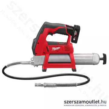 MILWAUKEE M12 GG-401B Akkus zsírzópisztoly táskában (1x4,0Ah/12V) (4933441675)