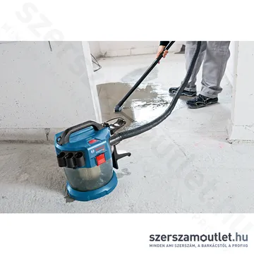 BOSCH GAS 18V-10 L Akkus porszívó görgőkkel (18V) (Akku és töltő nélkül!) (06019C6302)