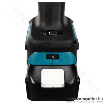 MAKITA DGA519RTJ Akkus BL motoros fordulatszabályzós sarokcsiszoló X-LOCK 125mm (2x5,0Ah/18V)