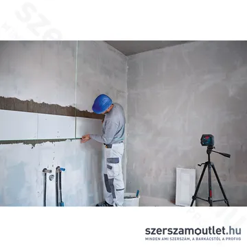 BOSCH GLL 2-15 G Keresztvonalas lézer ZÖLD (2 vonal/15m) (0601063W00)
