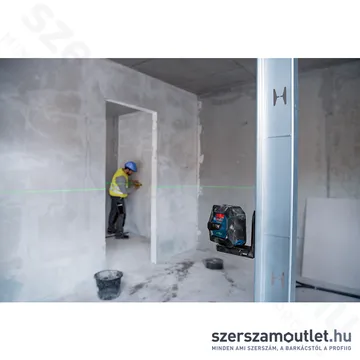 BOSCH GLL 2-15 G Keresztvonalas lézer ZÖLD (2 vonal/15m) (0601063W00)