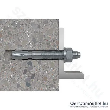 FISCHER FBN II 6/10 Alapcsavar | cinkkel galvanizált M6x55mm [20db] (505527)