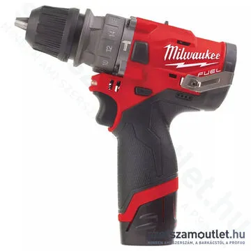 MILWAUKEE M12 FPDX-202X Akkus szénkefementes ütvefúró-csavarozó, levehető tokmányú (2x2,0Ah/12V)