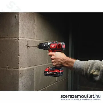 MILWAUKEE M18 BPD-202X Akkus ütvefúró-csavarozó HD kofferben (2x2,0Ah/18V) (4933446189)
