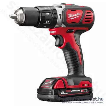 MILWAUKEE M18 BPD-202X Akkus ütvefúró-csavarozó HD kofferben (2x2,0Ah/18V) (4933446189)