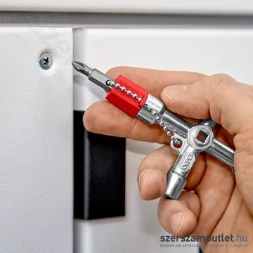 KNIPEX Kapcsolószekrény kulcs TwinKey 76mm (00 11 03)