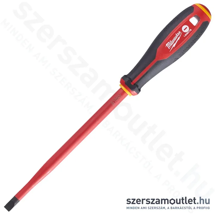 MILWAUKEE VDE Szigetelt csavarhúzó lapos SL 1,6x8x175mm (4932464040)