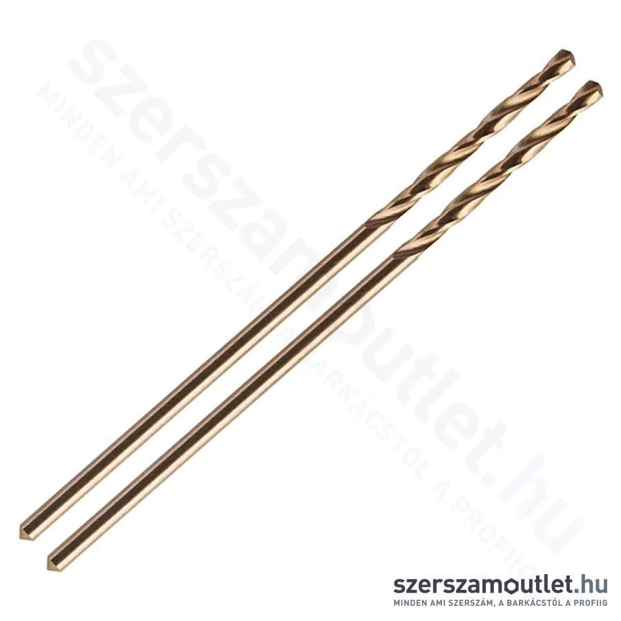 MILWAUKEE RED COBALT Fémfúró, hengeres befogással HSS-G Co 2,5x57mm (2db)