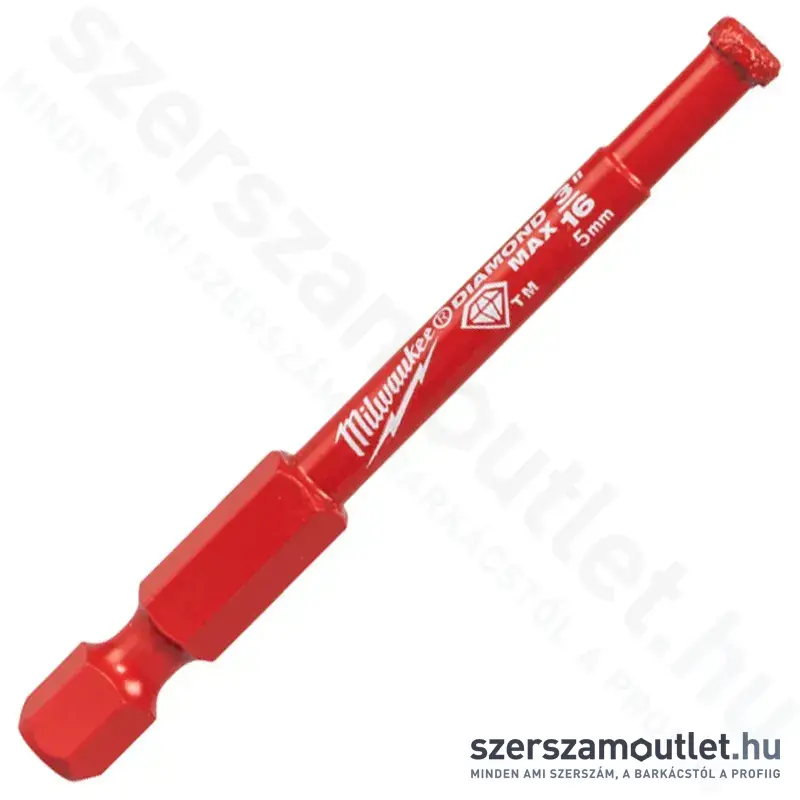 MILWAUKEE DIAMOND MAX Száraz/nedves gyémántfúrószár 5mm (49560503)